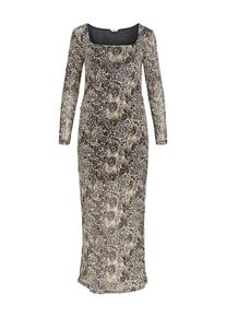 Object, Femmes Robe 'Carlotta', cr&egrave;me / marron / noir