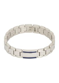 Tommy Hilfiger, Hommes Bracelet 'PARKER', bleu marine / argent