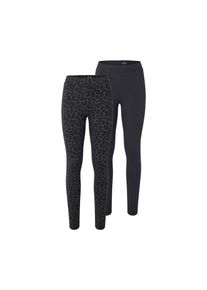 Tchibo - 2 Leggings - Damen - Gr. XS - schwarz
