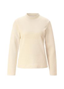 Alma & Lovis Alma & Lovis Damen-Glitzershirt Langarm Natur L