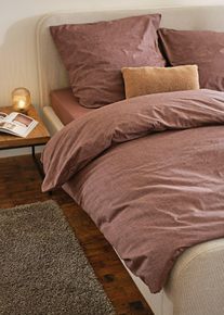 flauschiges Kissen in braun, 30x50 cm, bonprix