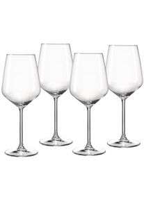 Ritzenhoff & Breker Ritzenhoff & Breker, Weissweinglas &raquo;Rumba&laquo; 4er Set, je 370 ml, transparent, Glas, &Oslash; 8 cm x 21,5 cm