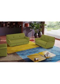 Egoitaliano, Polstergarnitur &raquo;Yuki, extravagantes Design und h&ouml;chster Sitzkomfort, tolle Details&laquo; Set, bestehend aus einem 2,5- und einem 2-Sitzer, 