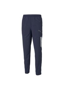 Puma, Herren, Puma Trainingshose &raquo;TEAMLIGA SIDELINE PANTS&laquo; sportliche Passform, f&uuml;r Fussball, mit Reissverschlusstaschen, peacoat, Puma schwarz, Puma 