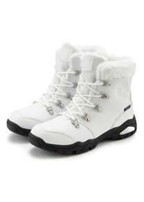 Lascana, Unisex, Lascana Winterstiefelette &raquo;Winterboots, Outdoorstiefelette, Stiefel, Stiefelette&laquo; mit wind-& wasserabweisender Tex-Membran, wei&szlig;, 41,