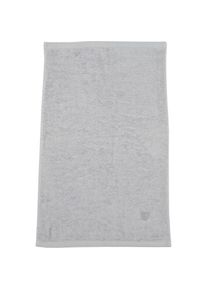 Ross, Ross G&auml;stehandt&uuml;cher &raquo;Vita&laquo; Bestickung Ross-Emblem, silbergrau, Frottier, Obermaterial: 100% Baumwolle, 6 Stk.