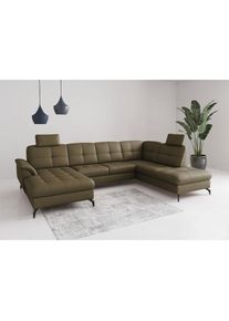 Sit & More Sit & More, sit&more Wohnlandschaft &raquo;Zora&laquo;, olive, B/H/T: 212 cm