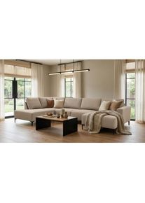 Home Affaire, Home Affaire Wohnlandschaft &raquo;Tournon U-Form, XXL Sofa, Breite 333 cm, Webstoff, Chenille&laquo; Designsofa im nordischen Stil, 