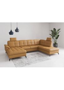 Sit & More Sit & More, sit&more Wohnlandschaft &raquo;Zora&laquo;, curry, B/H/T: 212 cm