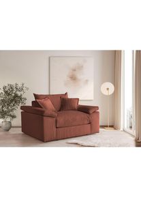 Home Affaire, Home Affaire XXL-Sessel &raquo;Soft&Cosy, B: 151 cm - OTTO. Verl&auml;ssliche Qualit&auml;t.&laquo; Mega-Sessel, Cord oder Chenille-Struktur, mit 2 Zierkissen