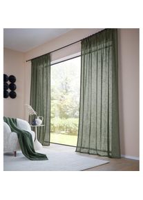 LeGer Home by Lena Gercke, LeGer Home by Lena Gercke Gardine &raquo;Marusha&laquo; Multifunktionsband 1 Stk. tlg. 1 Schal, Leinenoptik, grob gewebt, verschiedene 