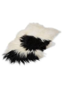 Heitmann Felle Nordlandschnuckenfell Naturschwarz-Naturwei&szlig;