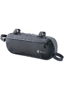 Deuter, Deuter Fahrradtasche &raquo;CABEZON FB 6 L&laquo; aus wasserdichtem Polyamid, mit reflektierenden Elementen, schwarz, B/H/T: 8cm x 17cm x 46cm, 