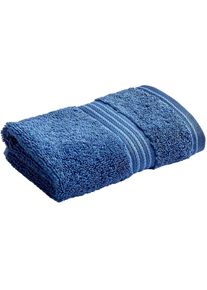 Christy, Waschlappen &raquo;SUPREME&laquo; Premium-Waschlappen in Luxusqualit&auml;t, 650g/m&sup2;, 33x33cm, 6er Set, deep sea, Walkfrottier, B/L: 33 cm x 33 cm