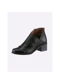Heine, Unisex, Heine Stiefelette, schwarz, 36, aus Rind-Nappaleder