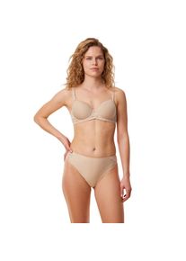 Triumph, T-Shirt-BH &raquo;Amourette&laquo; Stretch-Spitze, atmungsaktiv, leicht gepolsterte Cups, weich, feminin, natur, 95, Cup B, T-Shirt-BH