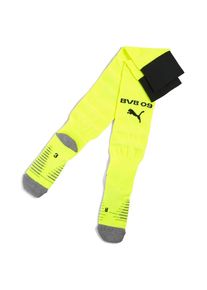Puma, Unisex, Puma Fussballstutzen &raquo;BVB MESH AND CUFF SOCKS REPLICA&laquo; 1 Paar tlg. f&uuml;r Erwachsene, sportlicher Stil, gelb alert, Puma schwarz, 47-49, 