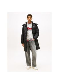 Tommy Jeans, Herren, Steppmantel &raquo;VAIL MAXI PARKA&laquo; Regular fit mit abnehmbarer Kapuze, schwarz, XXL, Steppmantel von Tommy Jeans