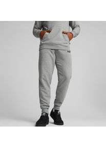 Puma, Herren, Puma Trainingshose &raquo;ESS LOGO PANTS TR CL&laquo; f&uuml;r vielseitige Aktivit&auml;ten, aus French Terry, mit Eingrifftaschen, medium gray heather, M, N-