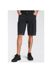 Vaude, Herren, Vaude Fahrradhose &raquo;LEDRO&laquo; sportlicher Stil, f&uuml;r Radsport, schnell trocknend, schwarz, schwarz, S, N-Gr, Fahrradhose f&uuml;r Radsport bietet