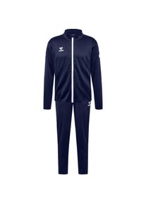 Hummel, Herren, Hummel Trainingsanzug &raquo;HMLLOGO SUIT&laquo; 2 Stk. zweiteilig, aus Polyester, ohne Kapuze, marine, XXL (56), Trainingsanzug bestehend aus 