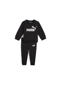 Puma, Unisex, Puma Trainingsanzug &raquo;MINICATS ESS CREW SET FL INF&laquo; 2 Stk. zweiteiliges Set mit Kapuze, aus kuscheligem Fleecestoff, Puma schwarz, 92, 