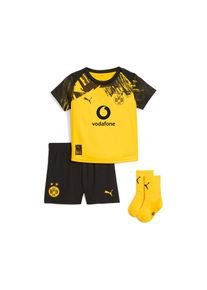 Puma, Unisex, Puma Trainingsanzug &raquo;BVB HOME BABYKIT WITH SPONSOR&laquo; f&uuml;r Fussball und sportliche Aktivit&auml;ten, aus Polyester, regular fit, faster gelb, 