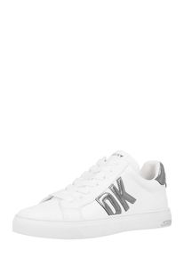 DKNY, Femmes Baskets basses 'ABENI', argent / blanc