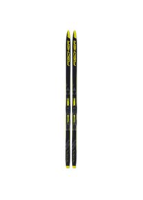 Fischer Sprint Crown Set/Bdg Tour Step-In Jr Ifp Langlaufski Klassik Kinder - schwarz - Gr. 130