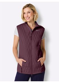 Witt Damen Funktionsweste mit elastischen Seiten, burgund, Gr&ouml;&szlig;e 54, 100% Polyester. Wattierung: 100% Polyester