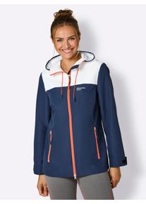 Witt Damen Funktionsjacke , wind- und wasserabweisend, dunkelblau-wei&szlig;, Gr&ouml;&szlig;e 40, 100% Polyester. Netzware: 100% Polyester. &Auml;rmelfutter: 100% 