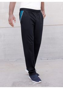 Witt Damen Freizeithose mit kontrastfarbigen Taschenbeuteln, marine, Gr&ouml;&szlig;e 60/62, 60% Baumwolle, 40% Polyester