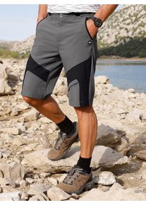 Witt Herren Funktionshose , bewegungselastisch und atmungsaktiv, anthrazit-schwarz, Gr&ouml;&szlig;e 62, 93% Polyester, 7% Elasthan