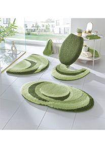 Kleine Wolke Witt Badematte, lindgr&uuml;n, Gr&ouml;&szlig;e 8 - Deckelbezug, 100% Polyacryl