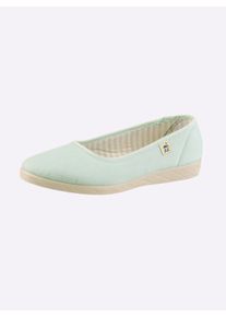WITT Damen Slipper mit gepolsterter Innensohle, eucalyptus, Gr&ouml;&szlig;e 39, 100% Textil