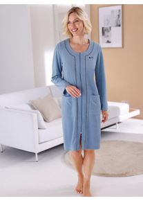 Plantier Witt Damen Bademantel, bleu-marine, Gr&ouml;&szlig;e 36/38, 80% Baumwolle, 20% Polyester