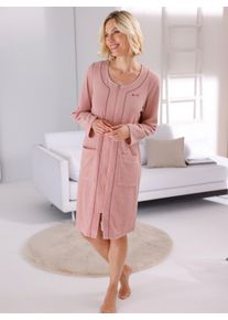 Plantier Witt Damen Bademantel, rosenquarz-erika, Gr&ouml;&szlig;e 40/42, 80% Baumwolle, 20% Polyester