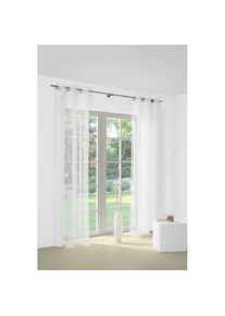 WIRTH, Vorhang &raquo;Bettina&laquo; &Ouml;sen 1 Stk. tlg. Store, wei&szlig;, Polyester