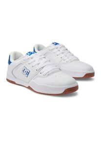 DC Shoes, Herren, DC Shoes Sneaker &raquo;Central&laquo;, wei&szlig;, blau, 6(38), Obermaterial: Leder-, Nubukleder- oder...