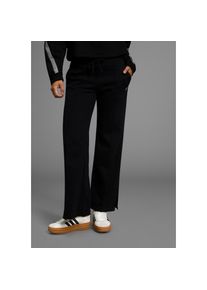 Fayn Sports, Unisex, FAYN SPORTS Jogginghose Bequemer Baumwollstretch mit lockerem, sportlichem Schnitt und Taschen, schwarz, 38, N-Gr, L&auml;ssig 