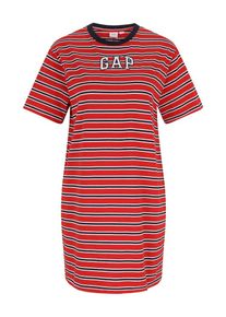 GAP Petite, Femmes Robe, rouge / noir / blanc