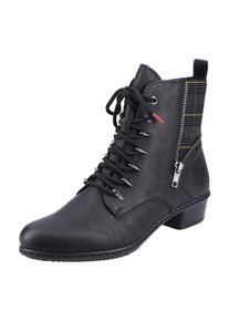 Rieker Stiefelette Damen Gr&ouml;&szlig;e 36 dunkelgrau / schwarz Winterschuhe