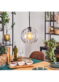 hofstein Koyoto H&auml;ngeleuchte Glas 25 cm Klar, 1-flammig