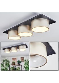 hofstein Falor Deckenleuchte LED Schwarz, 1-flammig