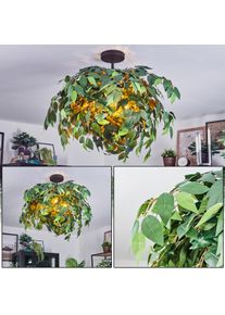 hofstein Kallax Deckenleuchte Schwarz, 3-flammig