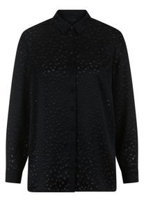 Peter Hahn - Long-Bluse, schwarz, Gr. 46, Viskose