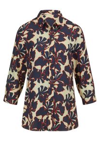 Peter Hahn - Long-Bluse, blau, Gr. 38, Viskose