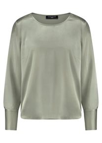 Fadenmeister Berlin - Bluse zum Schlupfen, gr&uuml;n, Gr. 40, Seide