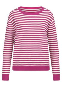 Peter Hahn - Rundhals-Pullover aus 100% SUPIMA -Baumwolle, pink, Gr. 36, Baumwolle
