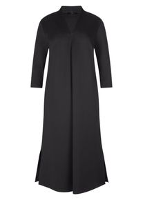 Emilia Lay - Jersey-Kleid mit 3/4-Arm, schwarz, Gr. 54, Kunstfaser